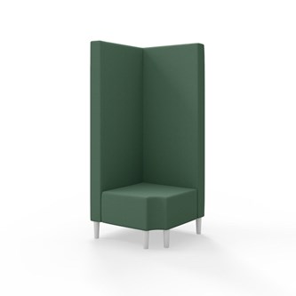 Modulsofa Snake hjørne 90° R12 treben sh 43 høy rygg