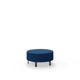 Modulsofa Snake Ø90 cm metallben sh 43