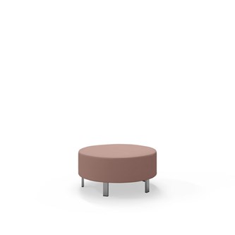 Modulsofa Snake Ø90 cm metallben sh 43