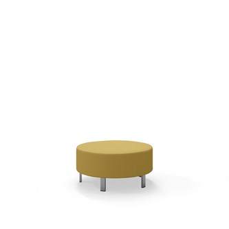 Modulsofa Snake Ø90 cm metallben sh 43