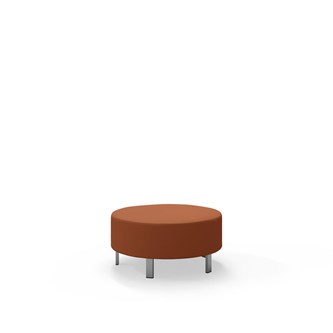 Modulsofa Snake Ø90 cm metallben sh 43