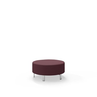 Modulsofa Snake Ø90 cm metallben sh 43