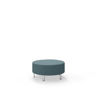 Modulsofa Snake Ø90 cm metallben sh 43