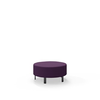 Modulsofa Snake Ø90 cm metallben sh 43