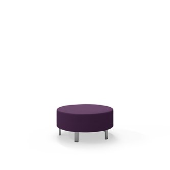 Modulsofa Snake Ø90 cm metallben sh 43