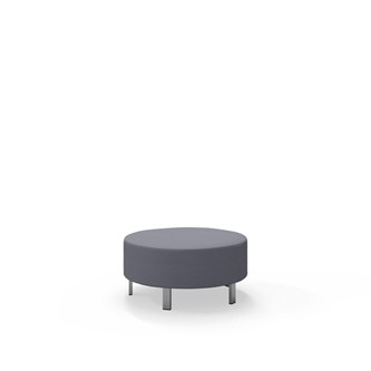 Modulsofa Snake Ø90 cm metallben sh 43
