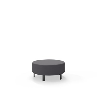 Modulsofa Snake Ø90 cm metallben sh 43