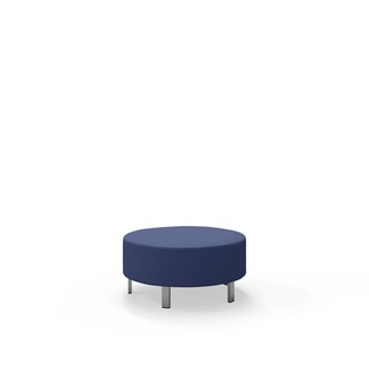 Modulsofa Snake Ø90 cm metallben sh 43