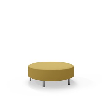 Modulsofa Snake Ø120 cm metallben sh 43