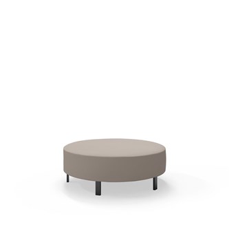 Modulsofa Snake Ø120 cm metallben sh 43