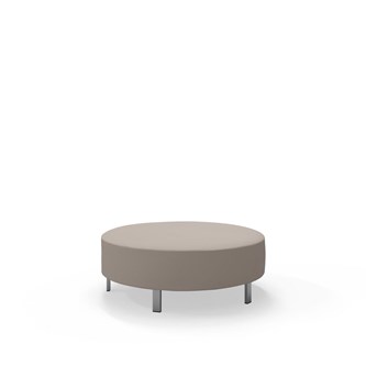 Modulsofa Snake Ø120 cm metallben sh 43