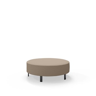 Modulsofa Snake Ø120 cm metallben sh 43