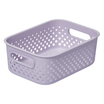 Oppbevaringskurv resirkulert plast 20,5x14,5x7,5 cm