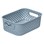 Oppbevaringskurv resirkulert plast 20,5x14,5x7,5 cm