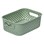 Oppbevaringskurv resirkulert plast 20,5x14,5x7,5 cm