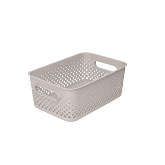 Oppbevaringskurv resirkulert plast 29,5x20,5x12 cm