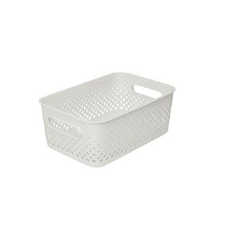 Oppbevaringskurv resirkulert plast 29,5x20,5x12 cm
