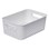 Oppbevaringskurv resirkulert plast 29,5x20,5x12 cm