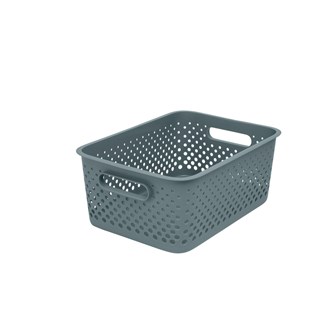 Oppbevaringskurv resirkulert plast 36,5x27x15 cm
