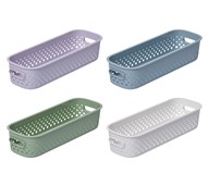 Oppbevaringskurv resirkulert plast 29,5x10x6,5 cm