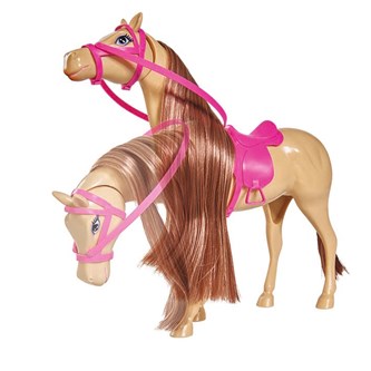 Steffi med hest