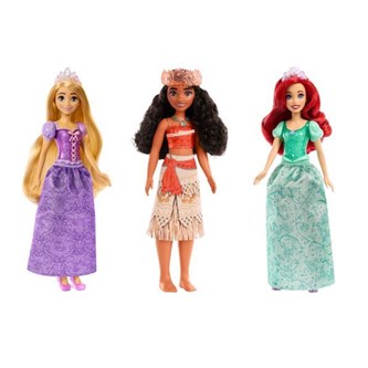 Prinsesser Ariel, Rapunzel og Vaiana