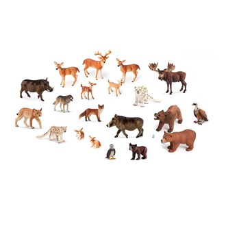Schleich Skogsdyr 23 stk