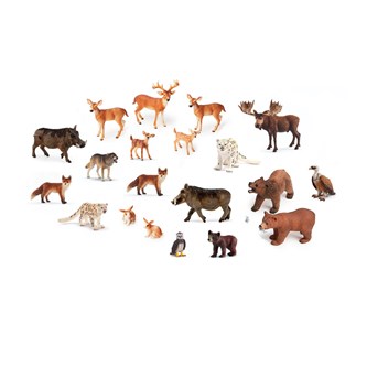 Schleich Skogsdyr 23 stk