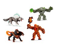 Schleich eldradorfigurer 4 stk