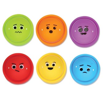 Følelsespoppers regnbue 24 stk