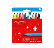 Tusjer Caran D'Ache Swisscolor Maxi 10 stk