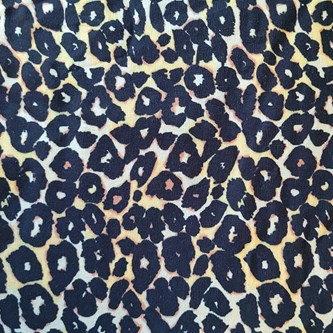 Trikotstoff leopard