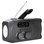 Radio med solcelle & LED/Nødradio
