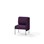 Modulsofa Adapt 60 lav rygg sidepanel venstre sh45 h88