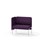 Modulsofa Adapt 90 lav rygg sidepanel høyre sh45 h88