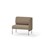 Modulsofa Adapt 90 lav rygg sidepanel venstre sh45 h88