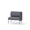 Modulsofa Adapt 90 lav rygg sidepanel venstre sh45 h88