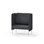 Modulsofa Adapt 90 medium rygg sidepaneler sh45 h108