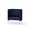 Modulsofa Adapt 90 medium rygg sidepaneler sh45 h108