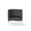 Modulsofa Adapt 90 medium rygg sidepanel høyre sh45 h108