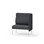 Modulsofa Adapt 90 medium rygg sidepanel venstre sh45 h108