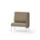 Modulsofa Adapt 90 medium rygg sidepanel venstre sh45 h108