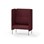 Modulsofa Adapt 90 høy rygg sidepaneler sh45 h128