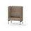 Modulsofa Adapt 90 høy rygg sidepaneler sh45 h128