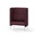 Modulsofa Adapt 90 høy rygg sidepaneler sh45 h128
