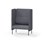 Modulsofa Adapt 90 høy rygg sidepaneler sh45 h128