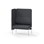 Modulsofa Adapt 90 høy rygg sidepanel høyre sh45 h128