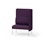 Modulsofa Adapt 90 høy rygg sidepanel venstre sh45 h128