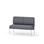 Modulsofa Adapt 120 lav rygg sh45 h88