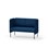 Modulsofa Adapt 120 lav rygg sidepaneler sh45 h88